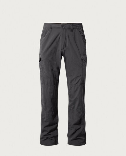 Craghoppers NosiLife Cargo Trousers - Long Leg - Black Pepper - EU 38