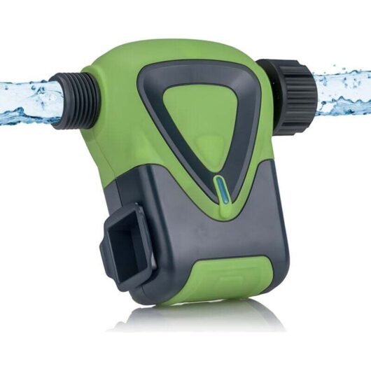 Automatic/Manual Watering Timer, Garden Irrigation Timer, Connect Tap Timer with Rain Delay/IP66 Waterproof