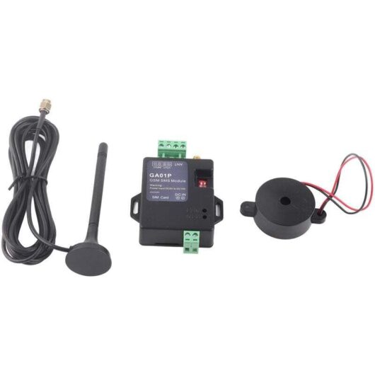 GSM power outage alarm, sends SMS alerts to 6 predefined phones (), SMS alarm, smart home security system, supports connection of different