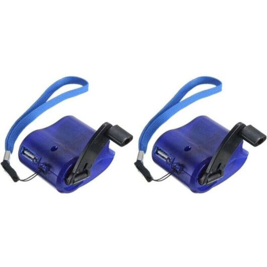 Hand-crank USB emergency charger for MP4/mobile phone, outdoor hand-crank generator, emergency charger with USB port, outdoor manual power supply