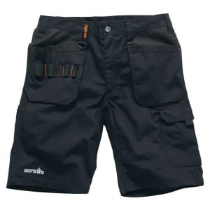 Scruffs Trade Flex Holster Shorts - Black - 34W