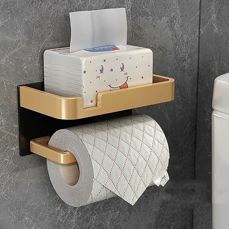 Toilet paper holder, lightweight luxury toilet paper holder, mobile phone holder, of