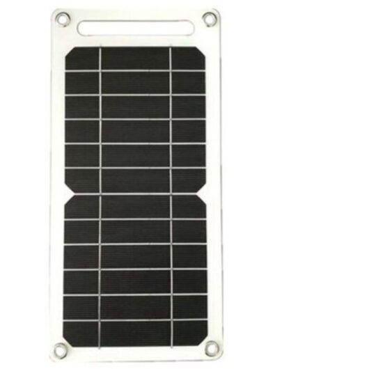 Odipie - Photovoltaic Solar Panel 6V usb Portable Waterproof for Mobile Phone Power Bank 6W Charger Outdoor Travel
