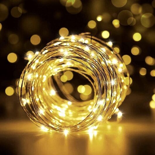 Odipie - never used] Fairy Lights, led String Lights 20M 200 LEDs IP65 Waterproof, Micro led String Lights Decoration for Bedroom Christmas Wedding