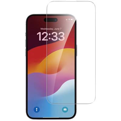 4Smarts 540596 Glass screen protector Apple iPhone 15 Pro 1 pc(s) Anti-fingerprint 540596