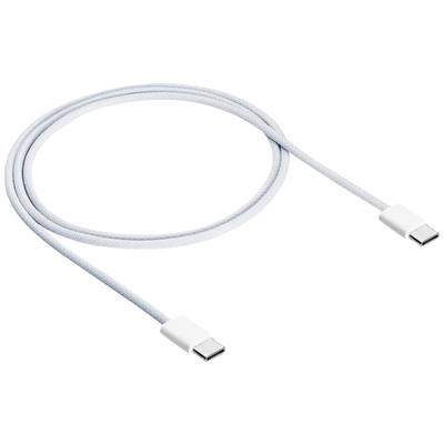 Akyga USB cable USB 2.0 USB-C® plug 1.00 m White AK-USB-51