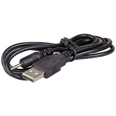 Akyga USB charging cable 2.5 mm DC plug 0.80 m Black AK-DC-02