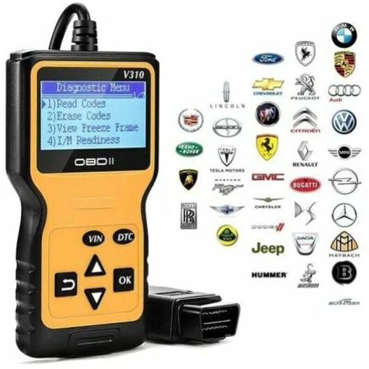 Auto Diagnostic Scanner Tools Car Reader Read and Clear Engine Error Codes Detect