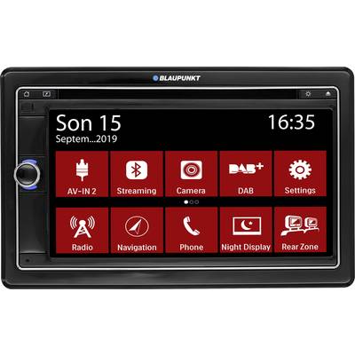 Blaupunkt Las Vegas 690 DAB Double DIN monitor receiver Bluetooth handsfree set, Rearview camera connector, Steering wheel RC button connector, DAB+ tuner