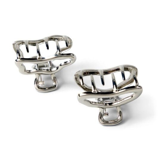 Boots Silver Clouds Duo Hair Grips 2S