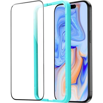 ESR Tempered-Glass Glass screen protector Apple iPhone 15 1 pc(s) Anti-fingerprint, Scratch-proof 1D6570301