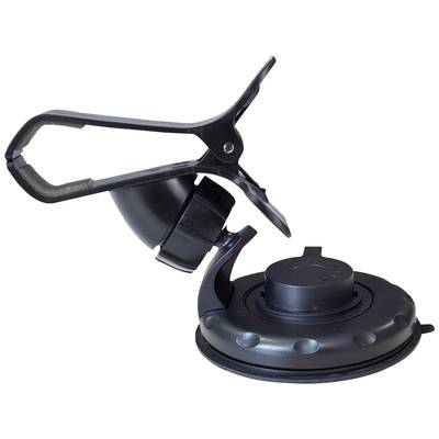 HP Autozubehoer Suction cup Car mobile phone holder 360° swivel 40 - 120 mm 4 inch (max)