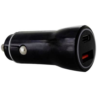 IWH Dual USB-C car charger 2.1A Max. load capacity=2.1 A 12 V, 24 V