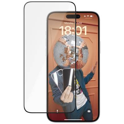 PanzerGlass Ceramic Protection Ultra-Wide Fit Glass screen protector Apple iPhone 15 Plus 1 pc(s) Scratch-proof, Anti-fingerprint 2839