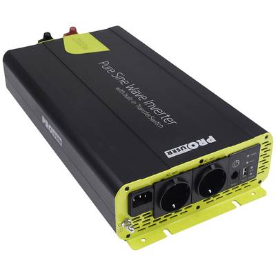 ProUser Inverter PSI2000TX 2000 W 12 V - 230 V AC Incl. remote control, UPS function, Priority switch