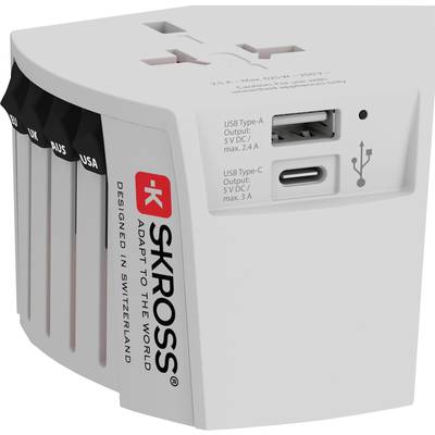Skross 1302962 Travel adapter MUV USB (AC)
