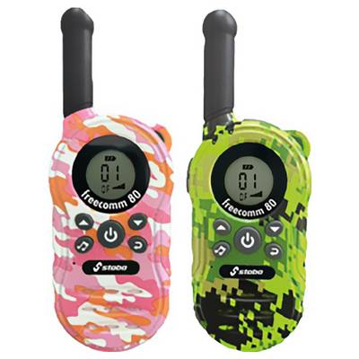 Stabo freecomm 80 20080 PMR handheld transceiver 2-piece set