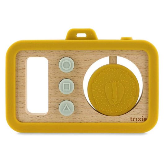 Trixie Wooden Silicone Phone Mr Lion
