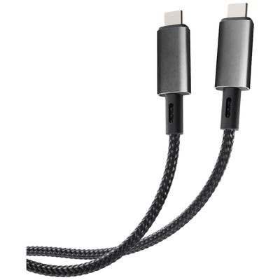 Vivanco USB-C cable USB4™ USB-C® Black 64014