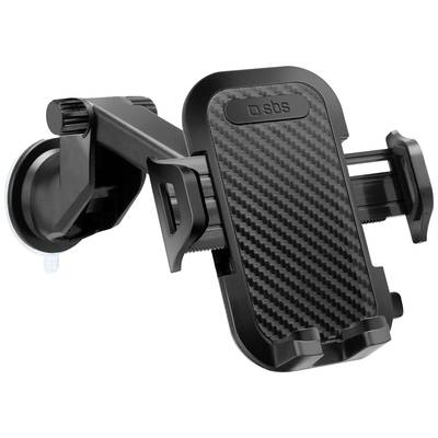 sbs mobile TEHWSUPWIND Suction cup Car mobile phone holder 360° swivel 90 mm (max)