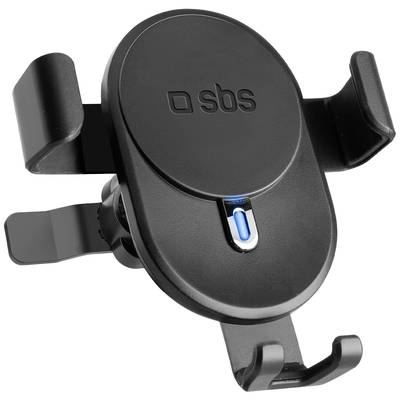 sbs mobile TESUPWIR15SCREW Air grille Car mobile phone holder Wireless charger 85 mm (max)